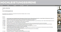 Desktop Screenshot of hochleistungssirene.de