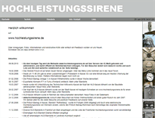 Tablet Screenshot of hochleistungssirene.de